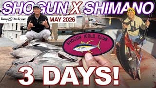 100+ BLUEFIN TUNA on a 3-Day Trip! | Shogun x Shimano Charter