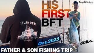 Is This the Youngest Angler to Fight a Bluefin Tuna? 🎣 Islander Sportfishing! 🐟🔥